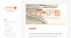 Desktop Screenshot of cppap.fr