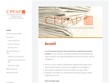 Tablet Screenshot of cppap.fr